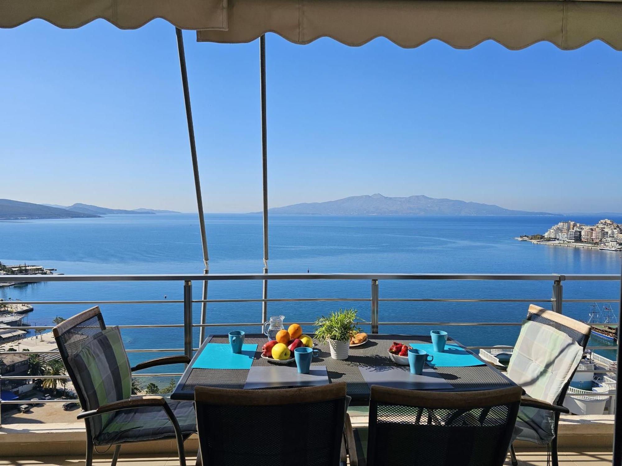 Wonderful View Apartments Sarandë Exterior foto